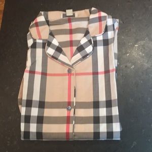 Burberry Pajama Top